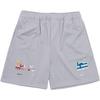 Pantalones cortos de baloncesto americanos de marca de moda de verano para fitness, running, secado rápido, transpirables, de malla para playa, hasta la rodilla.