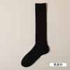 Calcetines de felpa transpirables sin costuras anti-pilling para verano, calcetines finos para mujer hasta la pantorrilla con zapatos pequeños Mary Jane, calcetines jk