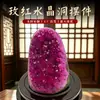 Ornamento de cristal rosa cristalino transfronteiriço, decoração de feng shui para casa, atacado de cristal Donghai, dropshipping disponível