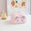 Porta Pañuelos de Peluche para Coche, Hogar y Escritorio; Dispensador de Pañuelos Moderno de Pared