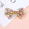 Novo Produto de Verão Luxo Acessível Strass Grampo de Cabelo de Laço de Alta Qualidade 8cm Grande Grampo de Mola para Meio Preso Grampo de Uma Palavra