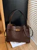Bolsa de Hombro y Axila de Gran Capacidad de Gama Alta para Viajes Transfronterizos 2025 Bolso Tote Retro Mate para Mujer