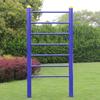 Fábrica Directa cabello enterrado barra horizontal triple equipo deportivo escolar barra horizontal para dominadas soporte comunitario al aire libre barra horizontal de madera