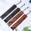 Set de Marcapáginas de Sándalo, Sabiduría como un Pez, Marcapáginas de Madera de Estilo Clásico, Regalo para Reunión Anual, Estudiantes y Profesores