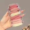 Elástico de cabelo antiderrapante para mulheres, novo modelo 2026, elástico de cabelo durável, faixa de cabeça de alta elasticidade, anel de cabelo para rabo de cavalo