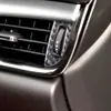 Adesivo Decorativo de Ajuste de Saída de Ar em Fibra de Carbono Modificado para Interior de Carro Cadillac Ats 13-19