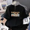 Camiseta de Manga Corta para Niña de Algodón Puro, Elegante y Fresca, para Bebé e Infantil, Manga Media, Verano 2026, Top Lindo de Dibujos Animados