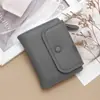 Cartera de Monedas con Cremallera Nueva Transfronteriza Nicho Creativo Multiusos Portatarjetas Moda Patrón Lichi Billetera Corta para Mujer