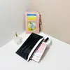 2023 nova carteira de moedas feminina curta com padrão de crocodilo, bolsa de moedas com zíper, mini porta-cartões ultrafino com múltiplos compartimentos, moda