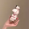 Pinza para el pelo con lazo de lunares satinados para mujer, Pinza vertical para coleta alta, Pinza banana, Pasador de alta gama, Accesorio para el cabello