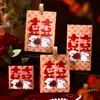 Caixa de Doces para Casamento Chinês, Bolsa de Doces de Casamento de Luxo, Caixa de Açúcar Mãos Livres, Caixa de Presente de Doces para Lembrança de Noivado
