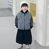 Chaleco de Algodón de Invierno para Niños 2026 Nuevo Estilo Chaleco Grueso Cálido de Otoño e Invierno para Niños Chaleco de Abrigo Elegante para Niños