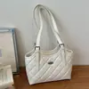 Bolso de Hombro Tote Clásico Acolchado de Moda de Verano 2026 Transfronterizo para Mujer, Bolso de Mano de Nicho de Gama Alta