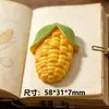 Acessórios de Patch de Resina de Frutas e Vegetais Grandes para Ímãs de Geladeira DIY Feitos à Mão, Presilhas de Cabelo e Materiais Decorativos Atacado