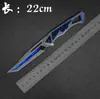 Cuchillo Polaris Delta Force 22CM S11 Temporada Combate Cercano Full-Metal Arma de Propósito Coleccionable Sin Afilar