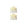 Artefato Anti-Respingo Outono e Inverno Urso Puding Headband de Pelúcia Pulseira Impermeável Fofa Tira para Pulso Lava-Rosto Mangas Anti-Molhado