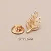 Broche Antiexposición con Lazo, Hebilla Decorativa Metálica Estilo Fragante, Hebilla Antiexposición de Copo de Nieve de Gama Alta