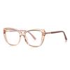 Gafas Anti-Luz Azul 2236 Populares en Xiaohongshu Ultraligeras Tr90 Planas para Hombres y Mujeres para Caras Grandes y Aspecto Adelgazante Sin Maquillaje