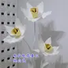 Flores Artificiales de Arte en Papel, Decoraciones para Exhibición en Centros Comerciales, Accesorios para Fotografía, Decoraciones Artísticas de Estilismo, Narcisos Artificiales
