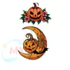 Pegatinas de Tatuaje de Dibujos Animados de Halloween Coloridas Transfronterizas para Niños, Fiesta Festiva Divertida Impermeables y Resistentes al Sudor Realistas