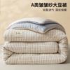 Colcha de Fio Enrugado Classe A Fibra de Soja Colcha de Primavera e Outono Colcha Grossa Quente de Inverno Colcha Cama de Solteiro Dormitório Roupa de Cama
