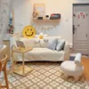 Sofá para Apartamentos Pequeños, Estilo Moderno Minimalista Nórdico, Adecuado para Habitaciones de Alquiler, Sofá de Tela Doble o Triple Sencillo y Moderno para Sala de Estar