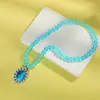 Conjunto de Quatro Peças de Joias da Princesa Elsa Personalizado por Atacado Frozen Colar Pulseira Conjunto Acessórios de Fantasia para Meninas