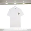 Nuevo Producto de Comercio Exterior: Camiseta de manga corta Casablanca con un cuello redondo único y el logotipo de letra impreso de la Puerta de las Ilusiones