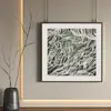Pintura Decorativa Moderna Minimalista de Lujo Ligero para Sala de Estar, Arte de Nicho para Hoteles y Casas de Huéspedes, Arte de Pared para Salas de Muestra, Pintura para Colgar en Pasillo de Entrada