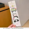 Artefacto de Acabado para el Cabello con Velcro Infantil Pegatina Mágica de Dibujos Animados para Bebé Pegatina para Niña Pequeña Pegatina para Flequillo de Niña Pequeña Tarjeta para el Cabello