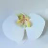 Flor Artificial Phalaenopsis Cabeza Souvenir Decoración Película de Impresión 3D Flor Falsa Hecho a Mano DIY Pasador Corsage Accesorios
