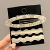 Pasador de Acetato Estilo Coreano de una Sola Barra Pinza Lateral Pinza para Flequillo Accesorio para el Cabello Exquisito Sensación de Alta Gama Pasador Pinza BB Pasador para Mujeres