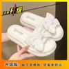 Sandalias Gruesas de Moda con Lazo Estilo Hada Verano 2025 Nuevos Zapatos sin Cordones para Mujeres para Usar con Vestidos