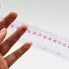 6360/60cm régua de braço de manga cabeça quadrada amarela régua grande em forma de faca régua de vestuário faca grande de vestuário régua de impressão para alfaiate
