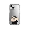 Adecuado para Apple 18Promax Estilo Caricatura de Gama Alta Shin-Chan iPhone Funda Blanda y Dura Personalización UV
