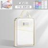 Bolsa de Armazenamento para Bolsa de Matéria em L, Bolsa Transparente para Documentos de Capacidade Extra Grande, Bolsa para Trabalhos de Matéria, Bolsa de Classificação, Bolsa de Categoria de Matéria