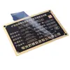 Producción de Señalización, Acero Inoxidable Grabado, Etiquetas para Muebles de Aluminio, Placas de Aleación de Zinc, Señales Personalizadas
