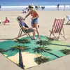 Esterilla de Playa Transfronteriza, Secado Rápido, Repelente al Agua, Esterilla Impermeable a la Humedad, Esterilla de Picnic al Aire Libre, Manta de Campamento