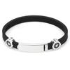 Pulsera de Silicona con Brújula de Iones Negativos de Venta Caliente Transfronteriza Diseño Creativo Personalizado Pulsera para Deportes al Aire Libre Venta al por Mayor