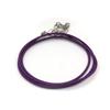 100 Piezas/Lazo Cuerda de Cuero de 1.5 mm de Espesor Hilo Encerado Collar de 45 cm de Largo 20 Colores Opcionales Cuerda para Colgante Cuerda para Collar Joyería