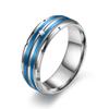 Anillo de acero de titanio Joker de moda europea y americana 2023 para hombre, ligero, de lujo, con temperamento, para pareja, con diamantes, explosiones transfronterizas.