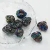 Cabeza de Gato Linda y Adorable de Ojos Grandes Cuentas Sueltas Cuentas de Búho Material Acrílico DIY Pulsera Cadena de Teléfono Cuentas