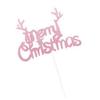 Nuevas Decoraciones Navideñas: Decoraciones para Pastel de Navidad Brillantes Doradas y Verdes, Fabricante de Suministros para Decoración de Fiestas