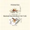 Hs4485C Adesivos de Parede Decorativos com Tema de Café Adesivos de Parede à Prova de Óleo e Impermeáveis Hora do Café Adesivos de Xícara de Café