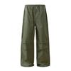 Calça Paratrooper Retrô Estilo Americano Solta para Homens e Mulheres Marca de Moda Street Dance Versátil Perna Reta Perna Larga Calça Casual