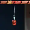 Yiming Xianyuan Sândalo Corrente de Celular Pingente Zodíaco Vários Materiais e Estilos Criativo DIY Joias Pingente Acessórios