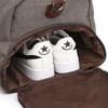 Bolso de viaje de moda europea y americana, bolso de lona, bolso de fitness con diseño de zapato, bolso de hombro portátil de viaje