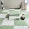 Alfombra de Piso Moderna Simple con Empalme Exclusiva Transfronteriza Temu Amazon Alfombra de Piso Cubierta Completa Lavable Alfombra para Gateo de Bebé