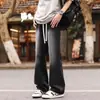 Jeans para hombre estilo primavera y otoño pierna recta holgada pantalones de hombre lavados para adolescentes chicos 2025 nuevos pantalones de pierna ancha
