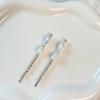 Elegante elegante pasador de perlas para mujer todo partido estilo Chanel cabeza redonda pasador para coleta clip para el pelo dulce intelectual para mujer